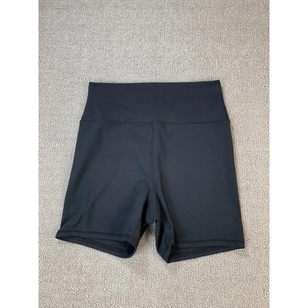 Bike Short Yoga Pilates Gym Black Size Medium‎